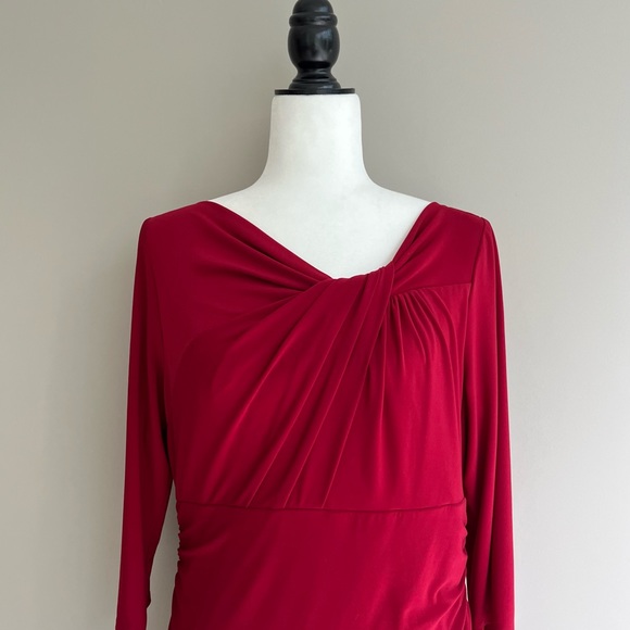 Evan Picone red dress - Picture 5 of 13